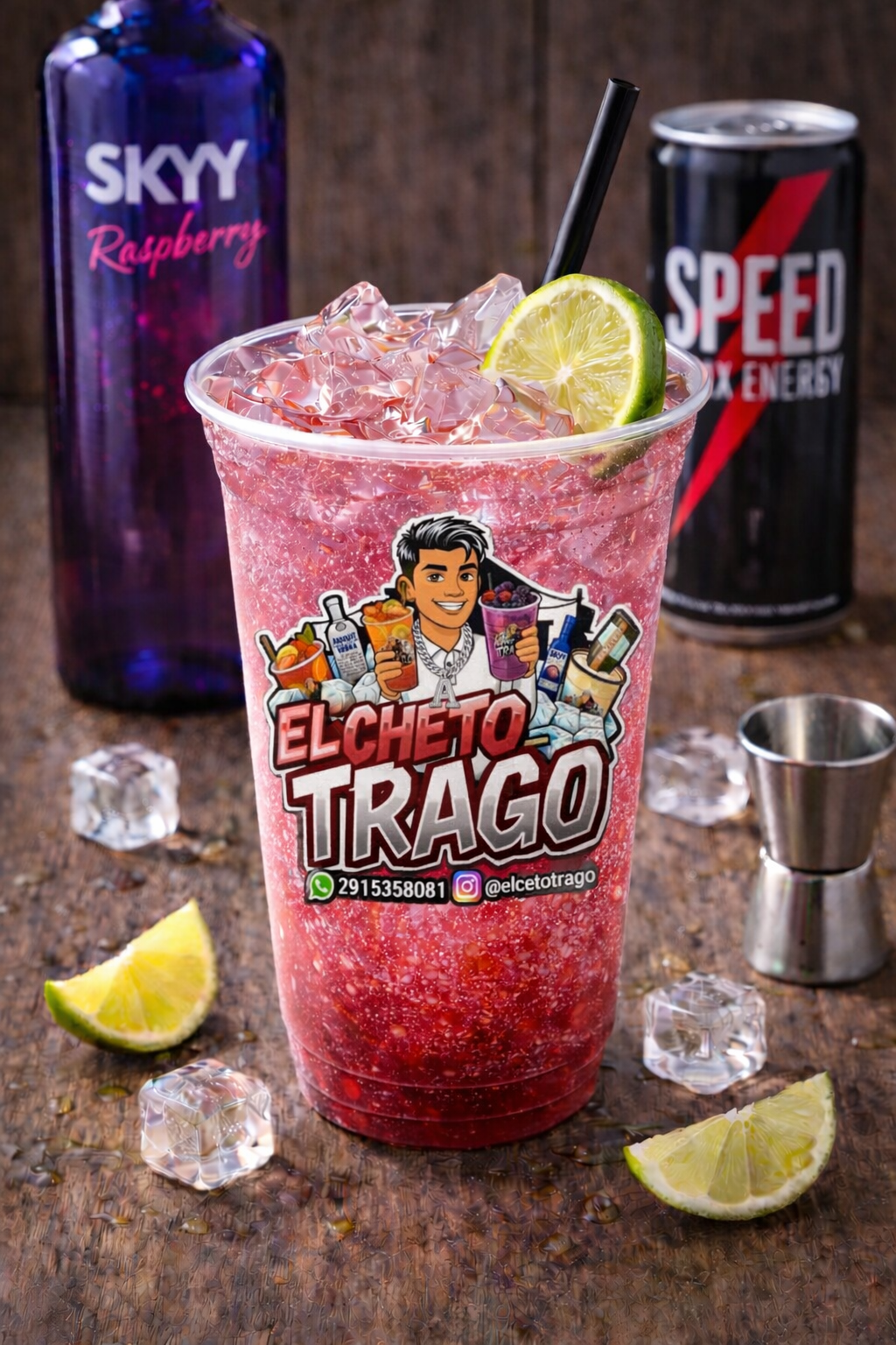 Skyy respberry con Speed